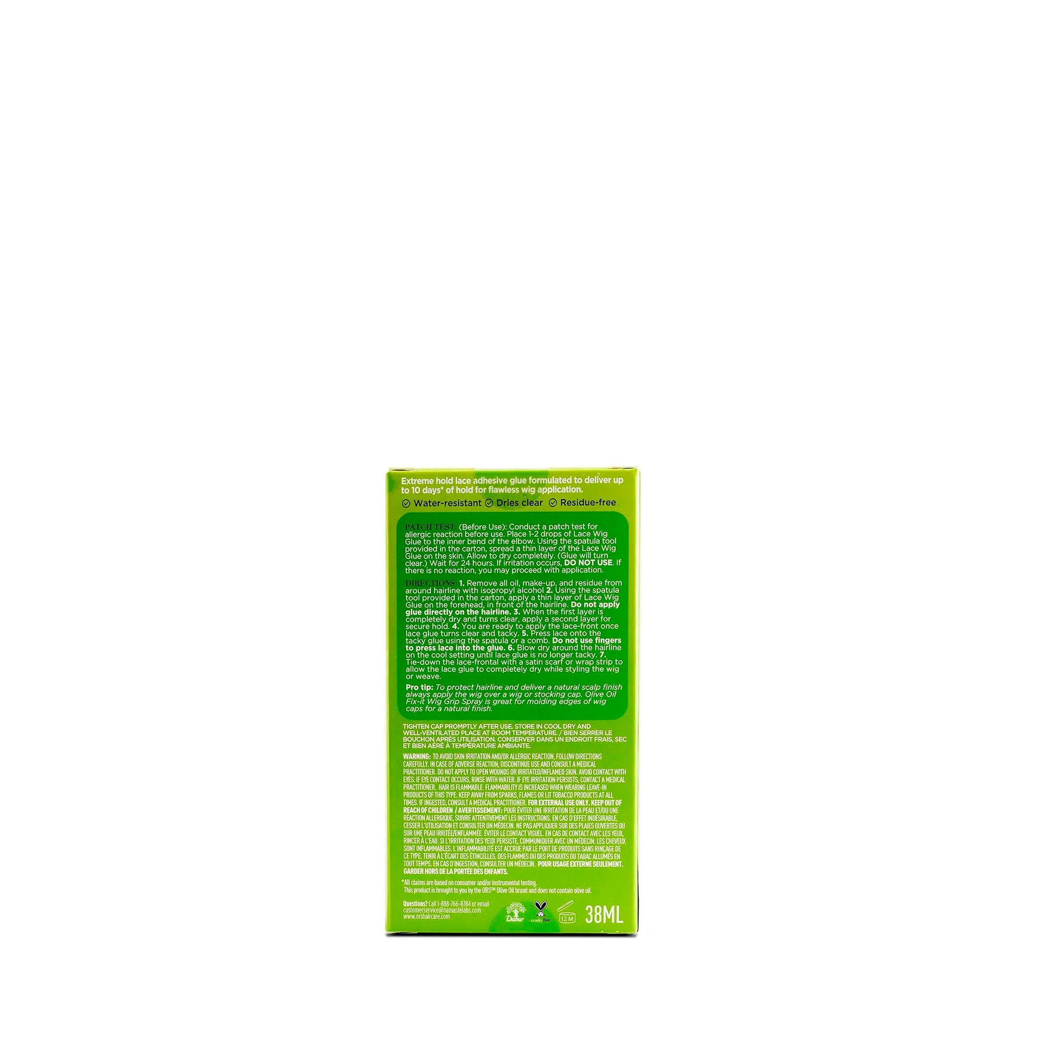 Olive Oil Fix-It Lasting Hold Lace Wig Glue (1.3 oz) - Image 2