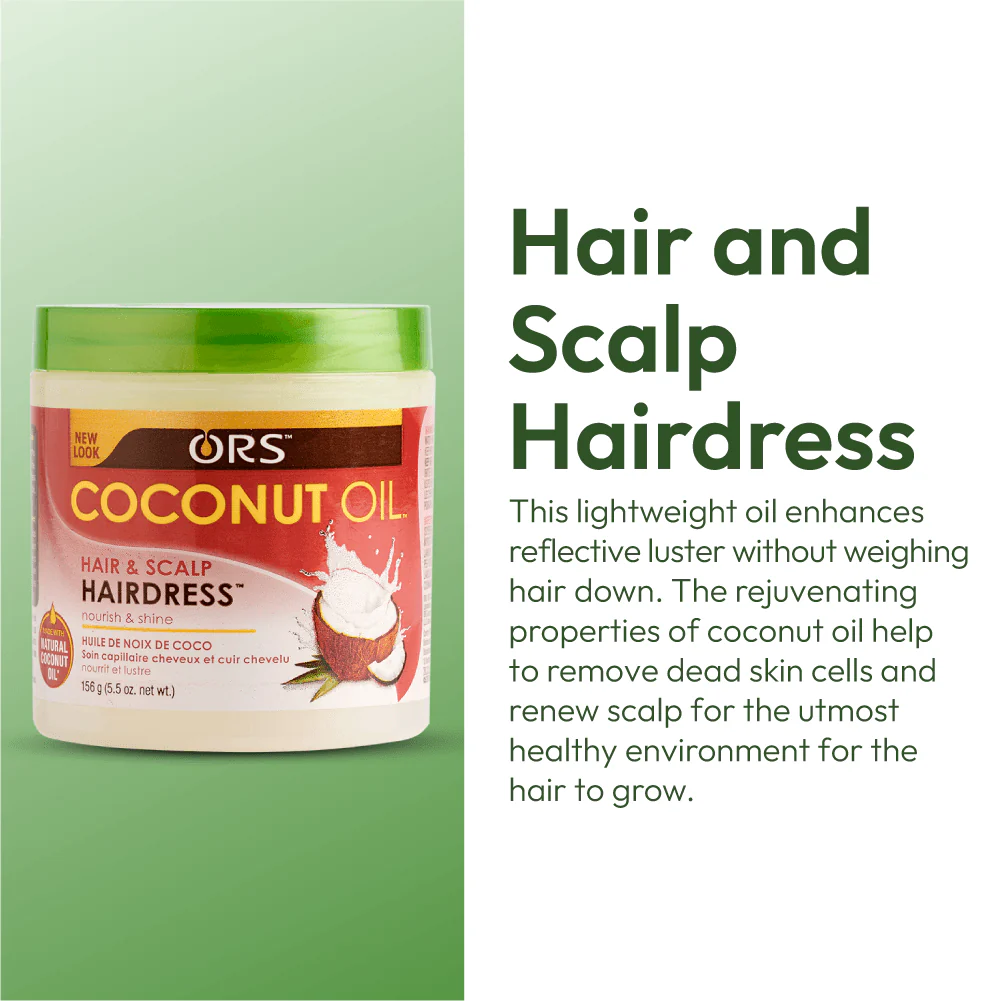 ORS Olive Oil Fortifying Creme & Hair and Scalp Hair Dress 2-Piece Set - Image 6
