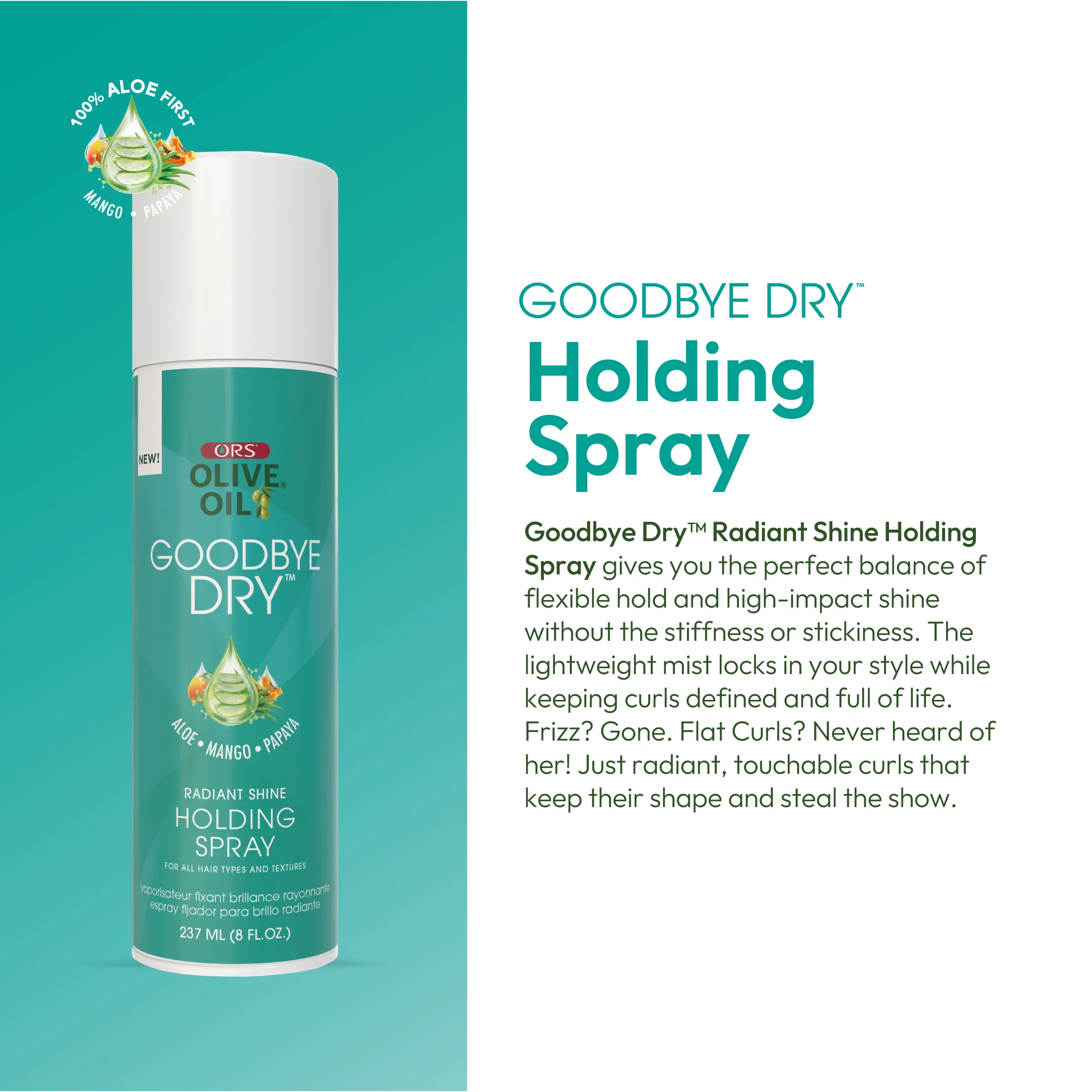 ORS Olive Oil Goodbye Dry Holding Spray & Edge Control 2-Piece Set - Image 3