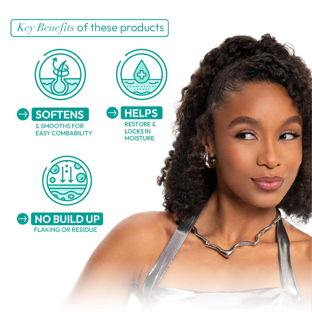 ORS Olive Oil Goodbye Dry Styling Mousse, Edge Control & Holding Spray 3-Piece Set - Image 3