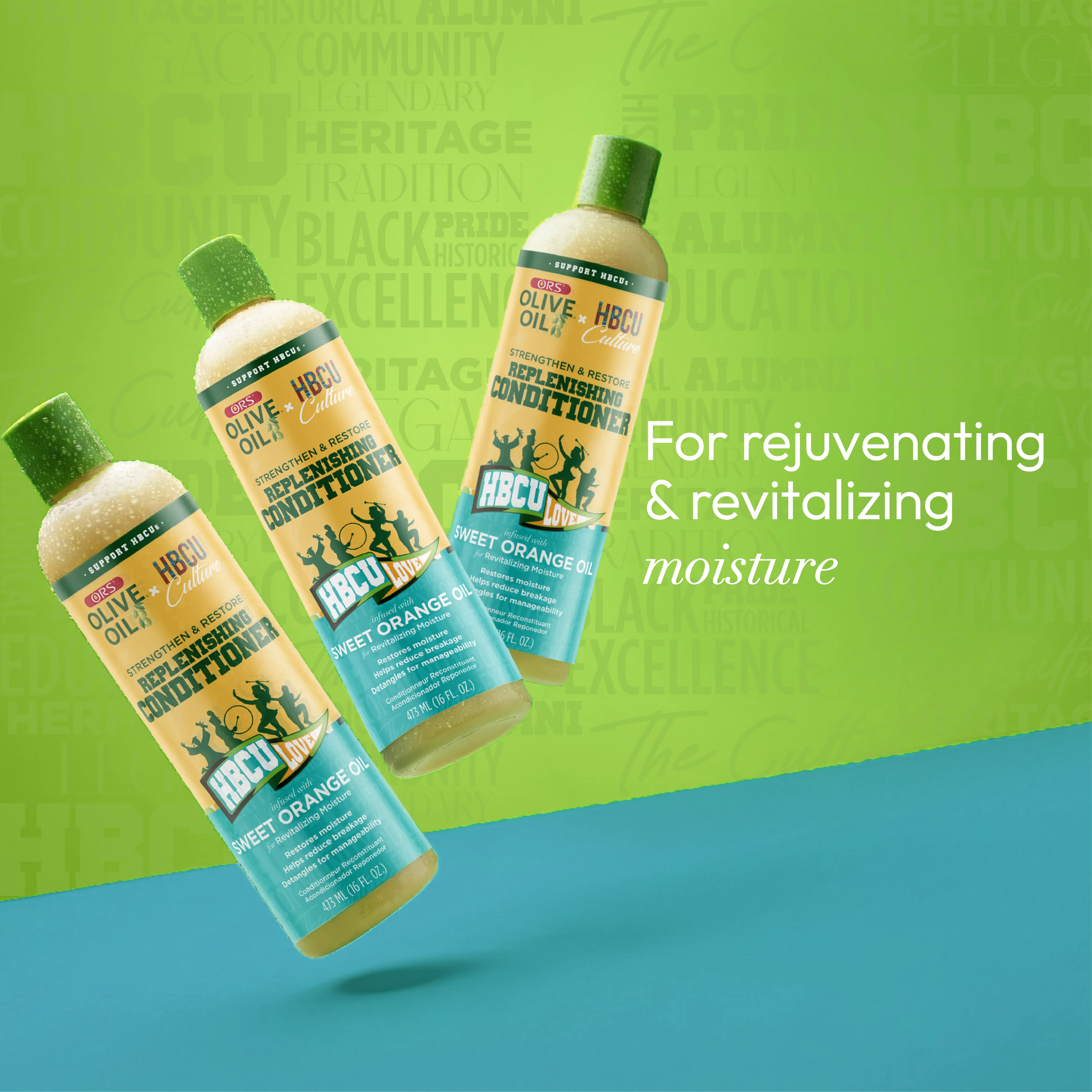 ORS Olive Oil HBCU Strengthen and Restore Replenishing Conditioner for Revitalizing Moisture (16.0 oz) - Image 10