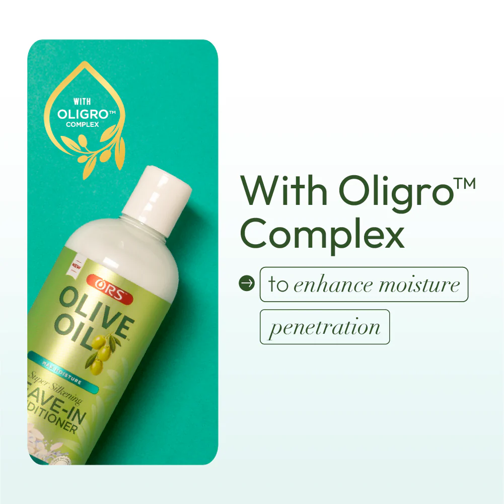 ORS Olive Oil Max Moisture Leave-In Conditioner (16.0 oz) 2-Pack - Image 7