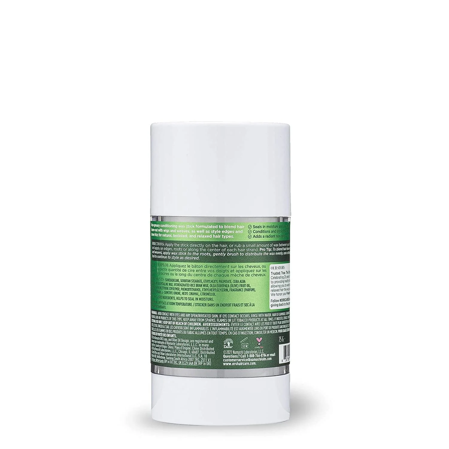 ORS Olive Oil Style & Sculpt Perfect Blend Wax Stick Styler (2.6 oz) - Image 2